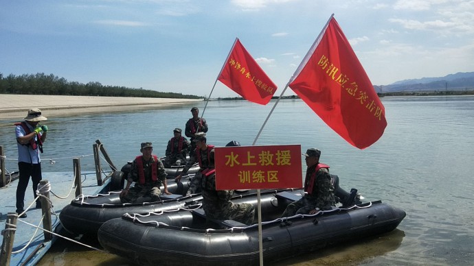 【德利泰】参与防汛应急救援装备实训演练活动